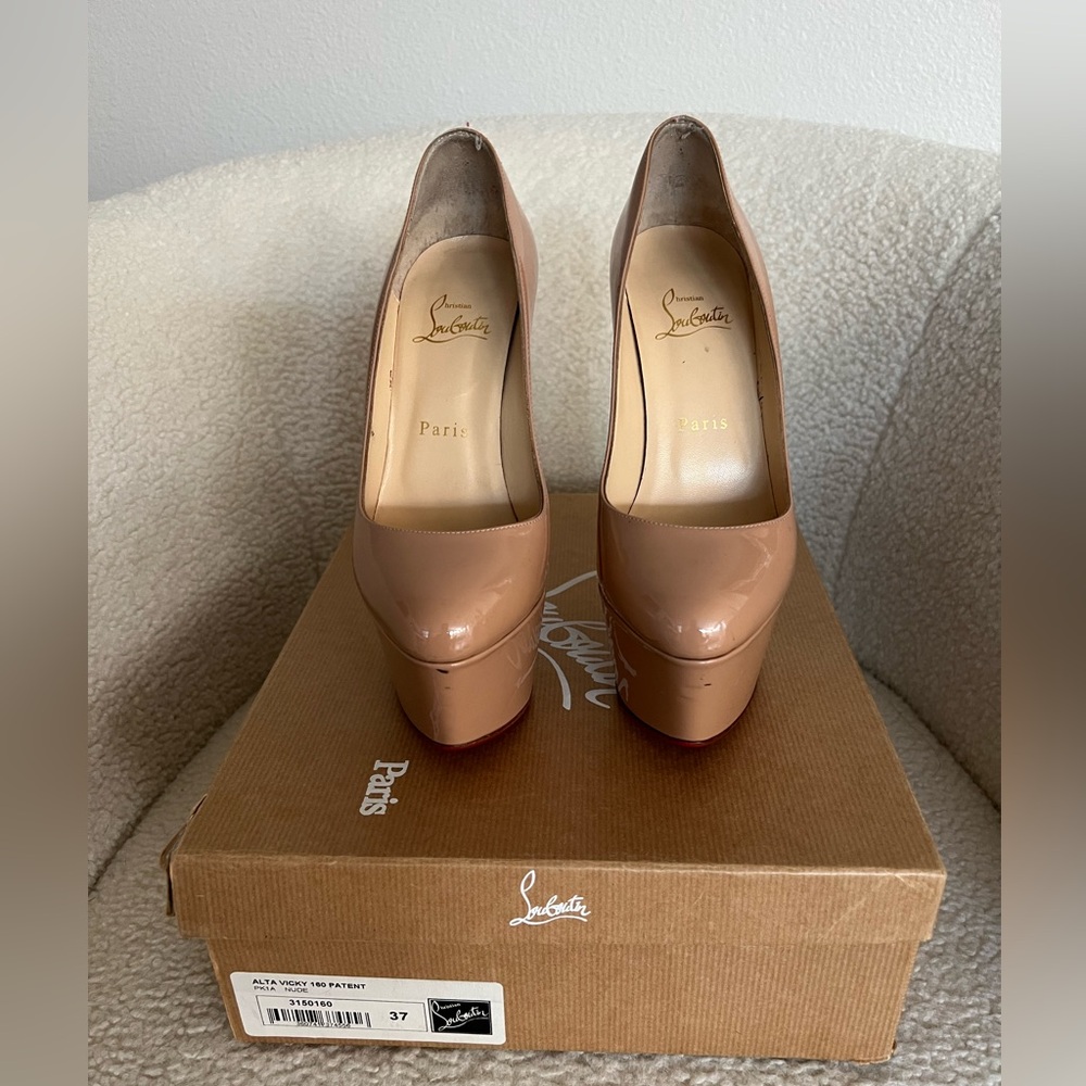 Christian Louboutin Alta Vicky 160 - nude